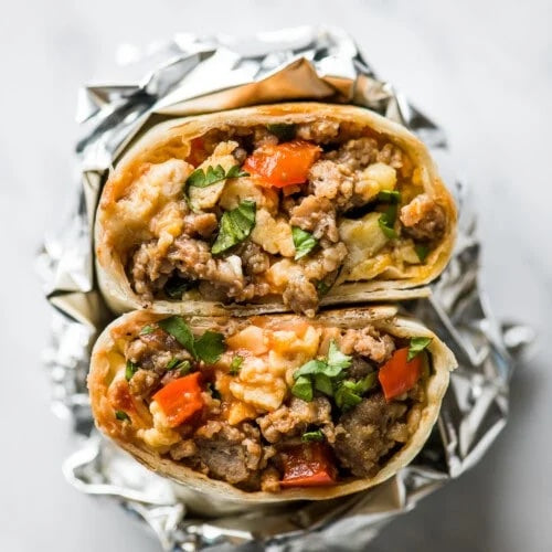 A. Breakfast Beef Burrito