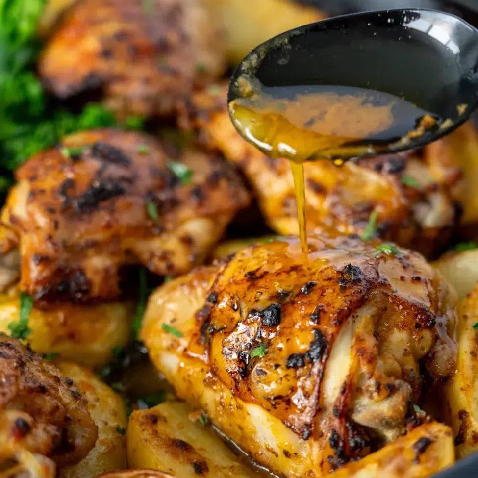 C. Honey Goat Cheese Chicken Thighs